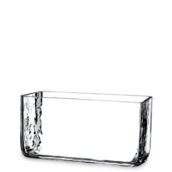 Vaza de sticla dreptunghiulara 10x20x10 cm
