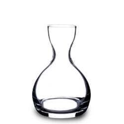 Vaza de sticla tip clepsidra 16x10 cm