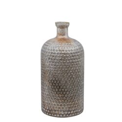 Vaza din sticla antichizata 31/37 cm