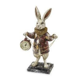 Figurina iepure cu ceas Rossana Collection