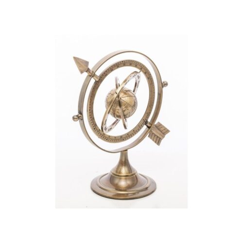 Decoratiune Astrolab auriu 3