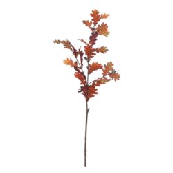 Creanga artificiala frunze stejar 116 cm