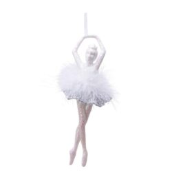 Figurina agatatoare balerina 7.5x17.5 cm