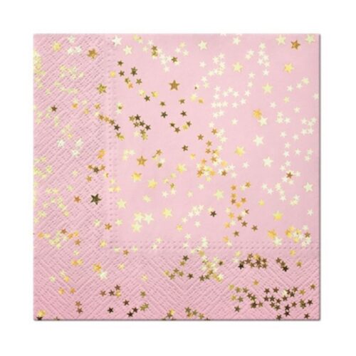 Servetele de masa Stars Confetti 33x33 cm