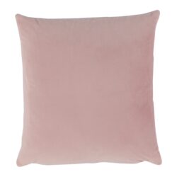 Perna material textil de catifea roz pudra 60x60 OLAJA TIPUL 2