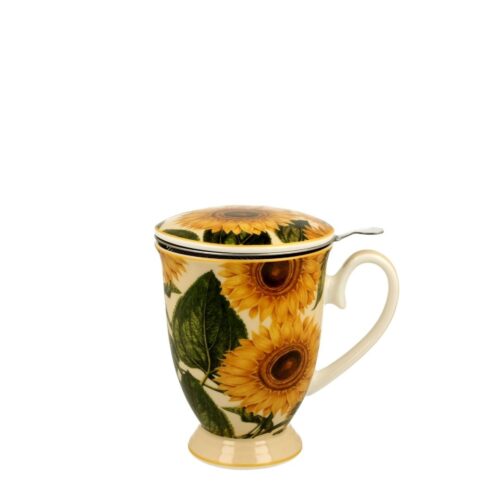 Set cana ceai Sunflowers infuzor 325 ml3