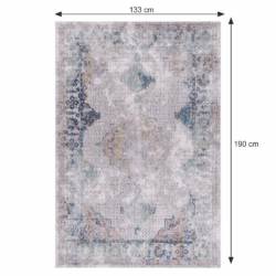 azumi koberec farebny vzor 133 190 cm rozmery