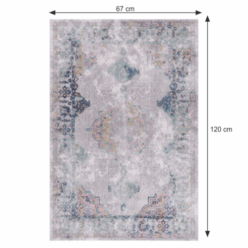 azumi koberec farebny vzor 67 120 cm rozmery