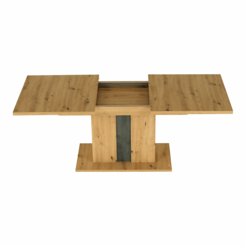 eridan jedalensky rozkladaci stol dub artisan sivy beton 12