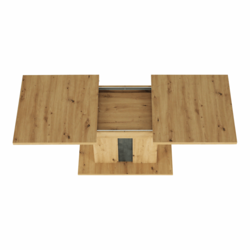 eridan jedalensky rozkladaci stol dub artisan sivy beton 15
