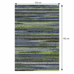 feten koberec mix farieb 133 190 cm rozmery