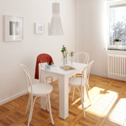 jedalensky stol biela tarinio interier