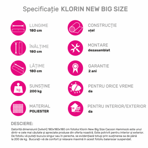 klorin specifikacia big size ro 1