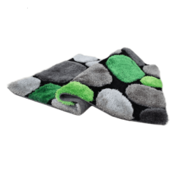 koberec pebble typ 1 zeleny vzor kamene 2
