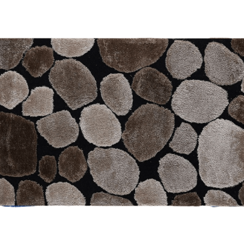 Covor 120x180 cm maro bej negru PEBBLE TYP 2