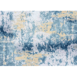 Covor 160x230 cm albastru gri galben MARION TYP 1