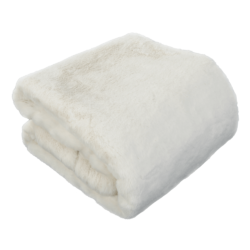 kozusinova deka rabita biela zlozena