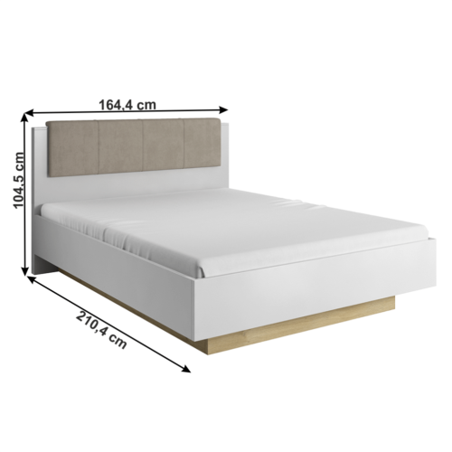 postel biela hneda 160x200 03