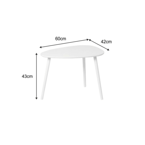 prirucny stolik biela danz 01
