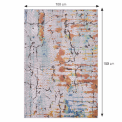 tareok koberec farebny vzor 100 150 cm rozmery
