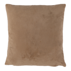 Perna material textil de catifea maro deschis 45x45 ALITA TIPUL 4