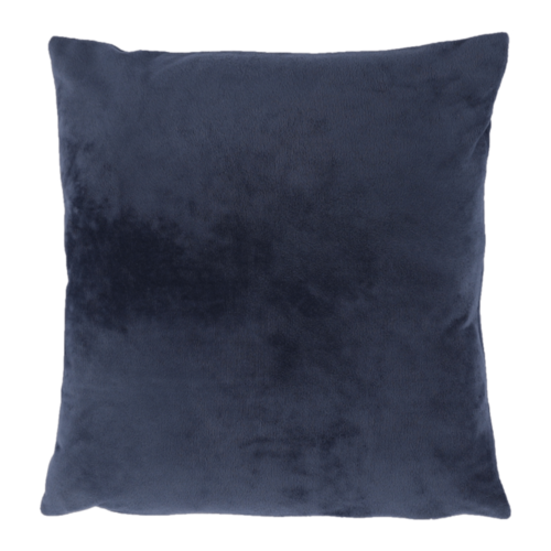 Perna material textil de catifea albastru inchis 45x45 ALITA TIPUL 6