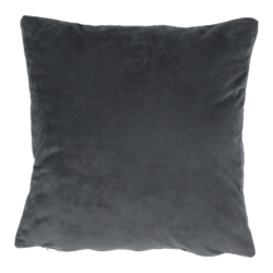 Perna material textil de catifea gri inchis 45x45 ALITA TIPUL 8