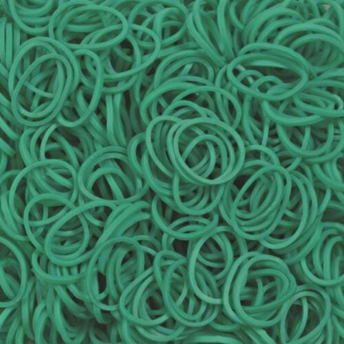 Elastice Rainbow Loom Standard Teal 600 buc