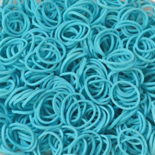 Elastice Rainbow Loom Standard Turcoaz 600 buc