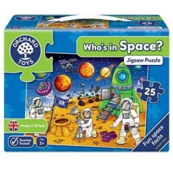 Puzzle Spatiul cosmic (25 piese) WHO'S IN SPACE