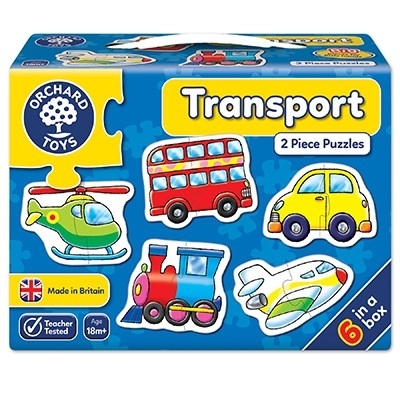Set 6 puzzle Transport (2 piese)