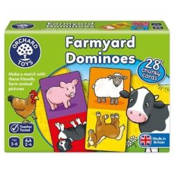 Joc educativ domino Ferma FARMYARD DOMINOES