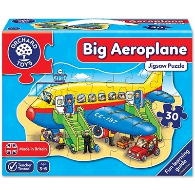 Puzzle de podea Avion (30 piese) BIG AEROPLANE