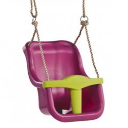 Leagan Baby Seat LUXE Culoare: purple (RAL4006)/lime green, franghie: PP 10