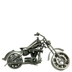 Decoratiune de metal motocicleta 12.5x26x13.5 cm