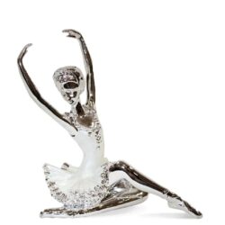 Figurina balerina sezut 9x6x9 cm