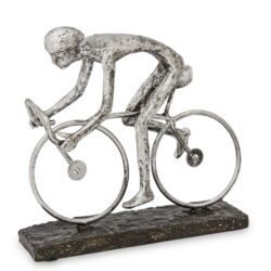 Figurina ciclist gri 21 cm