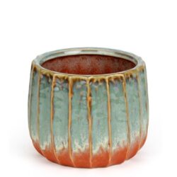 Ghiveci din ceramica antichizat 12.5x10.5 cm