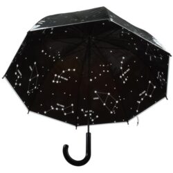 Umbrela neagra model constelatie 81 cm2