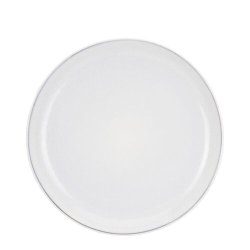 Farfurie plata ceramica alb 26 cm