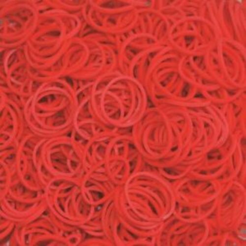 Elastice Rainbow Loom Standard Rosu 600 buc2