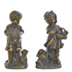 Figurina copil bronz 56 cm