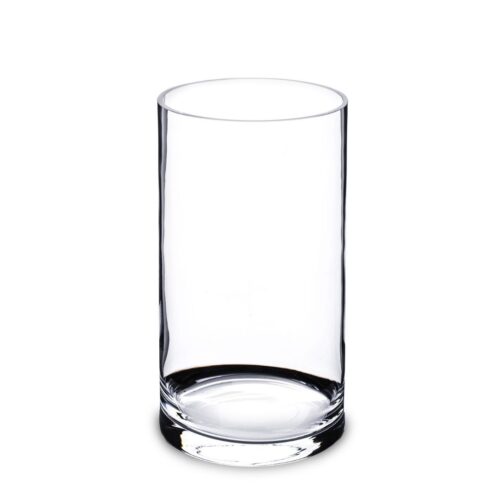 Vaza de sticla transparenta 30x17 cm