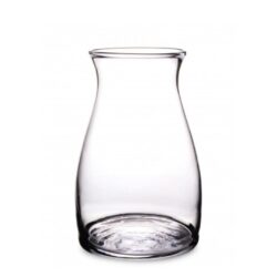Vaza de sticla transparenta 30x19 cm