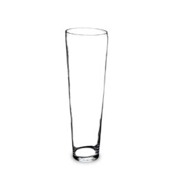 Vaza de sticla transparenta 70x22 cm