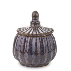 Vaza decorativa ceramica capac 21x16 cm