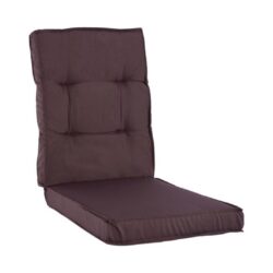 Perna pentru scaun maro 100x46x7 cm