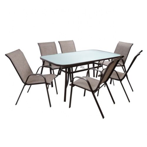 Set mobilier de gradina 7 piese