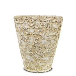 Ghiveci ceramica crem antichizat 28x26 cm