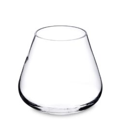 Vaza de sticla transparenta 12x13 cm